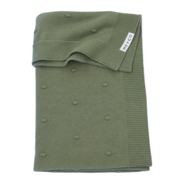 Deken Mini Knots Forest Green