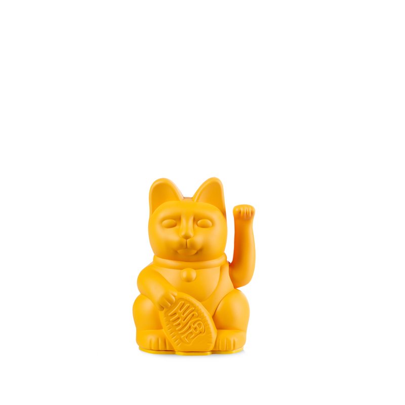 Lucky Cat Mini | Deep yellow