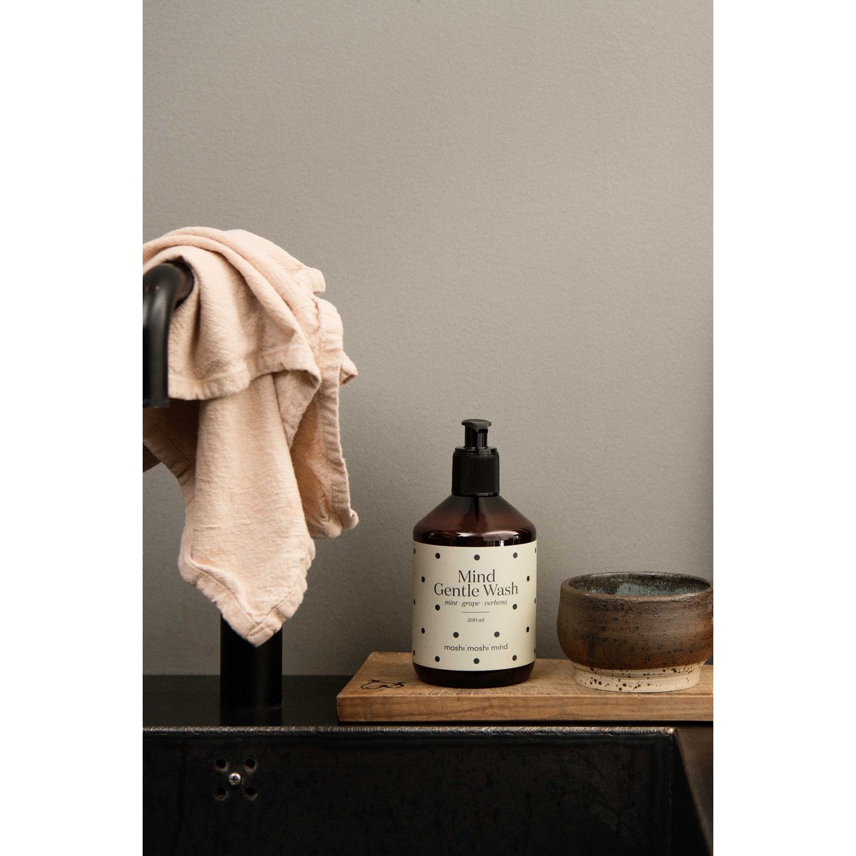 dotted gentle wash
