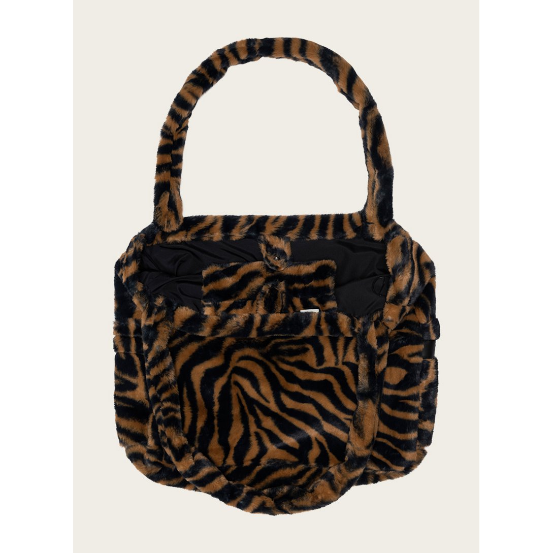 Omay Sac Classique Zèbre Marron