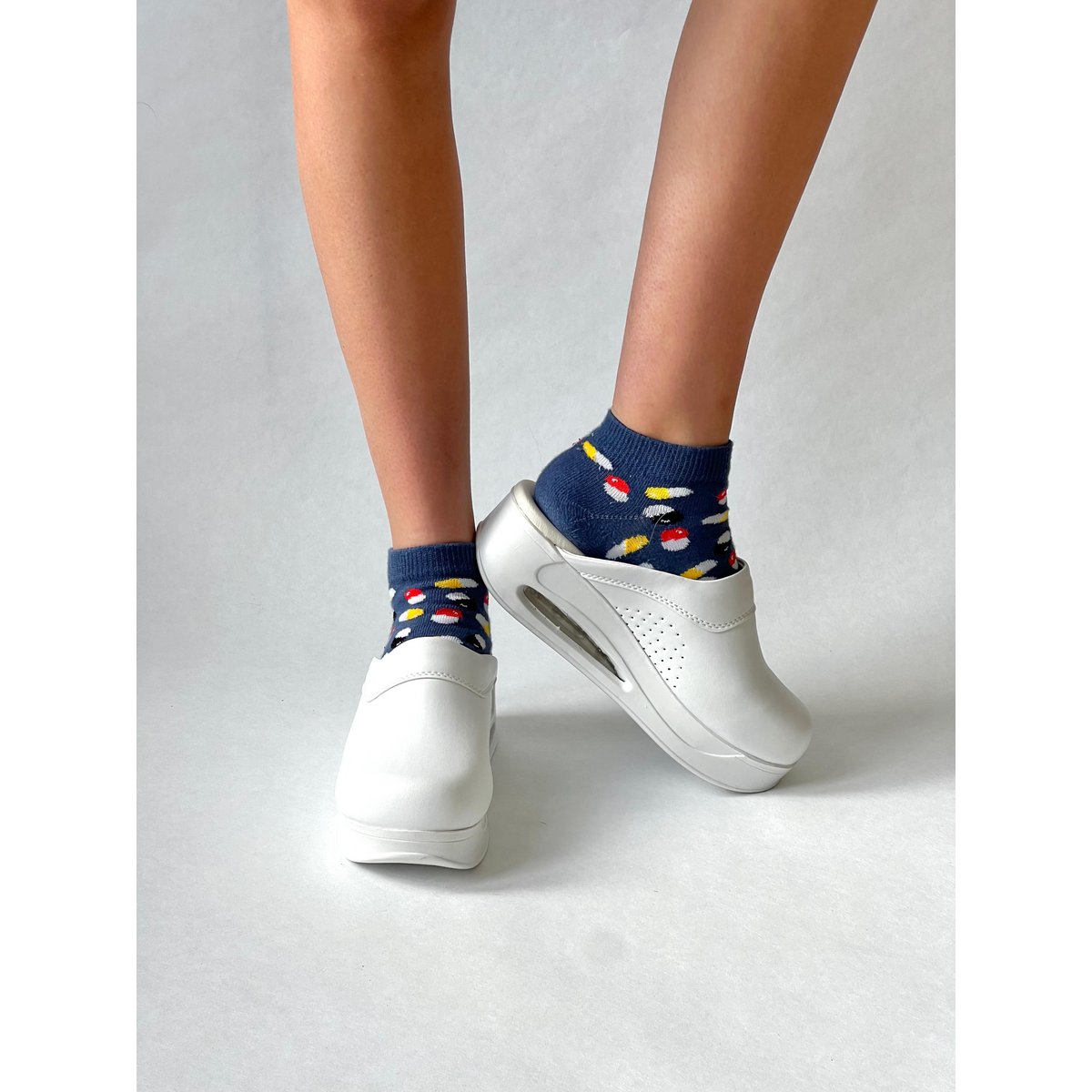 Airmeds Clogs Plain White
