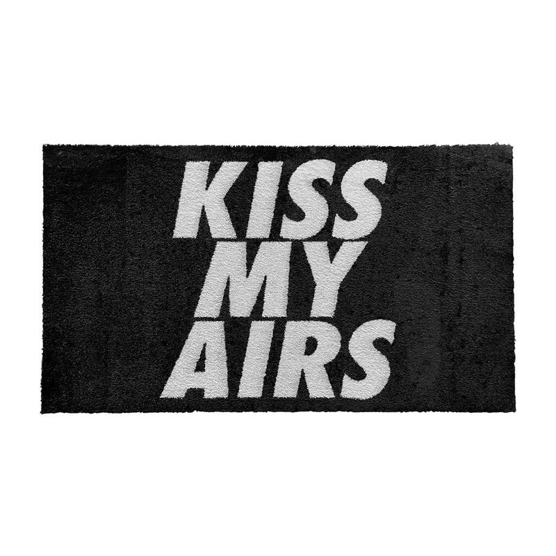 Alfombrilla Sneaker - Kiss my airs - negro