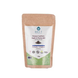 Ayurvedic clay & plant mask DANDRUFFS - ORGANIC - 200g
