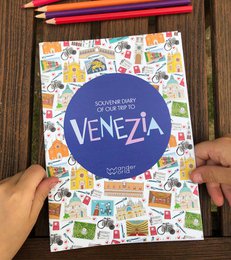 Venetië reisdagboek voor kinderen