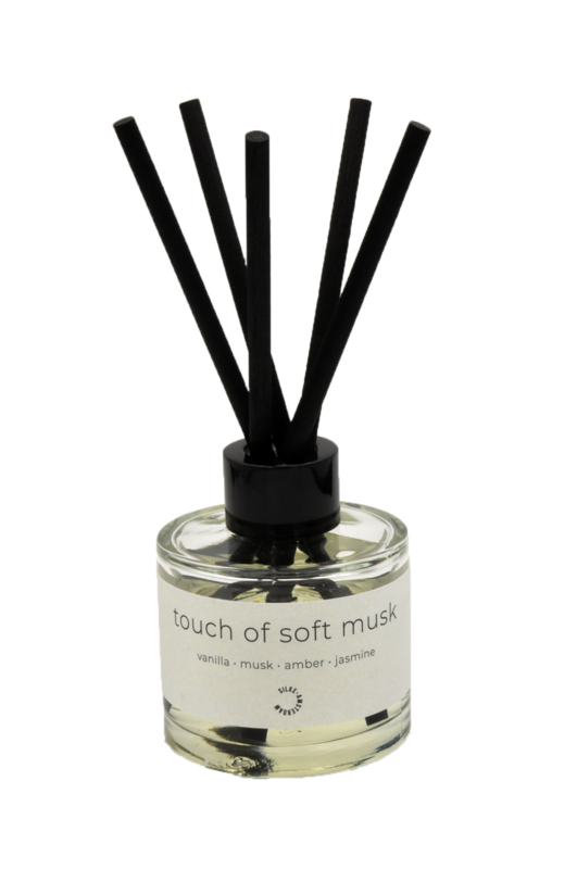 Dyfuzor trzcinowy | Dotyk miękkiego piżma | 100 ml | Ziemisty zapach