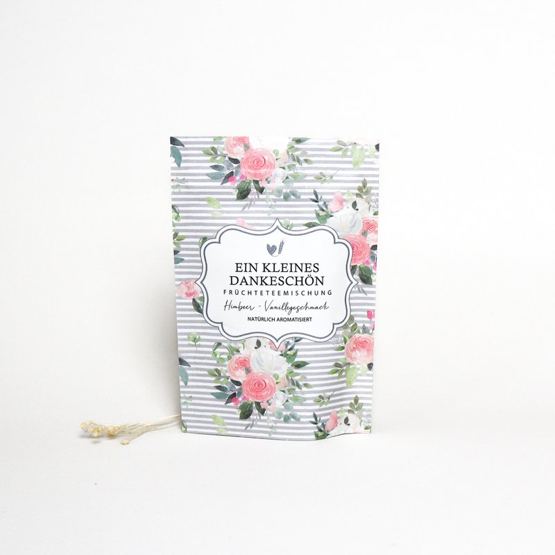 Bolsita de té "Un pequeño agradecimiento"