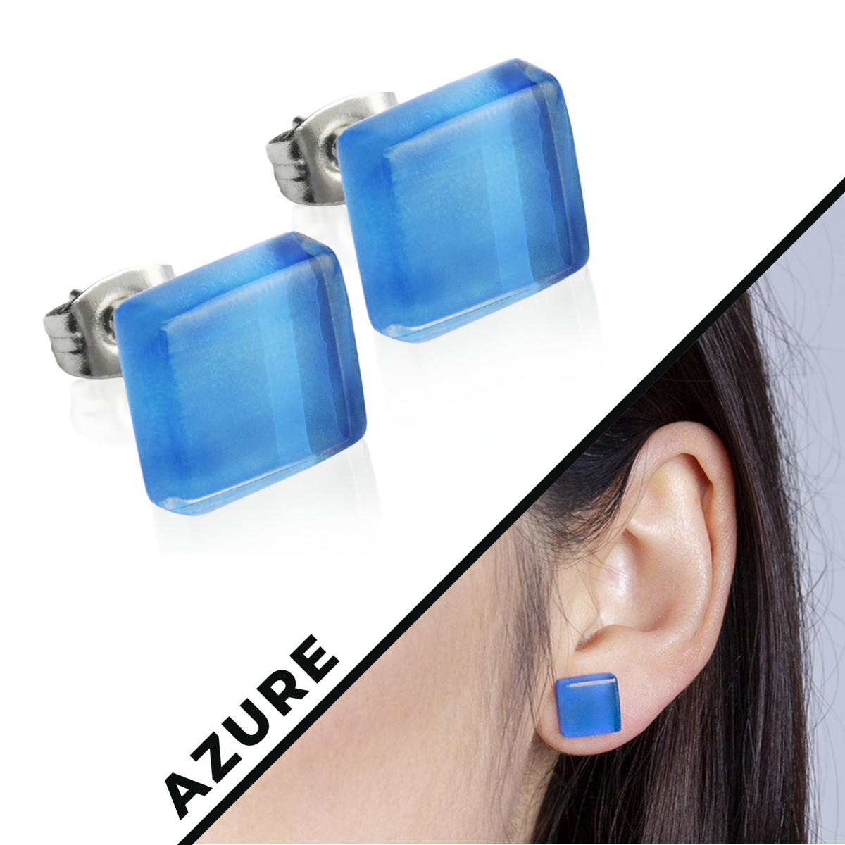 Azurblau