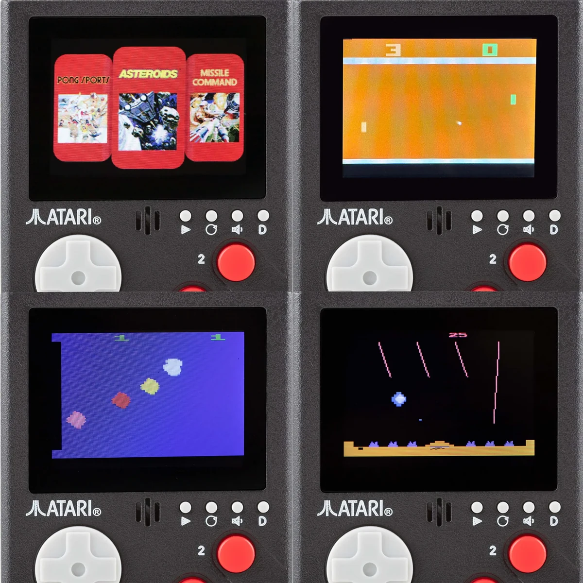 Atari - cartridge gaming handheld (keychain)