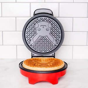Pokémon - waffle iron Pikachu round