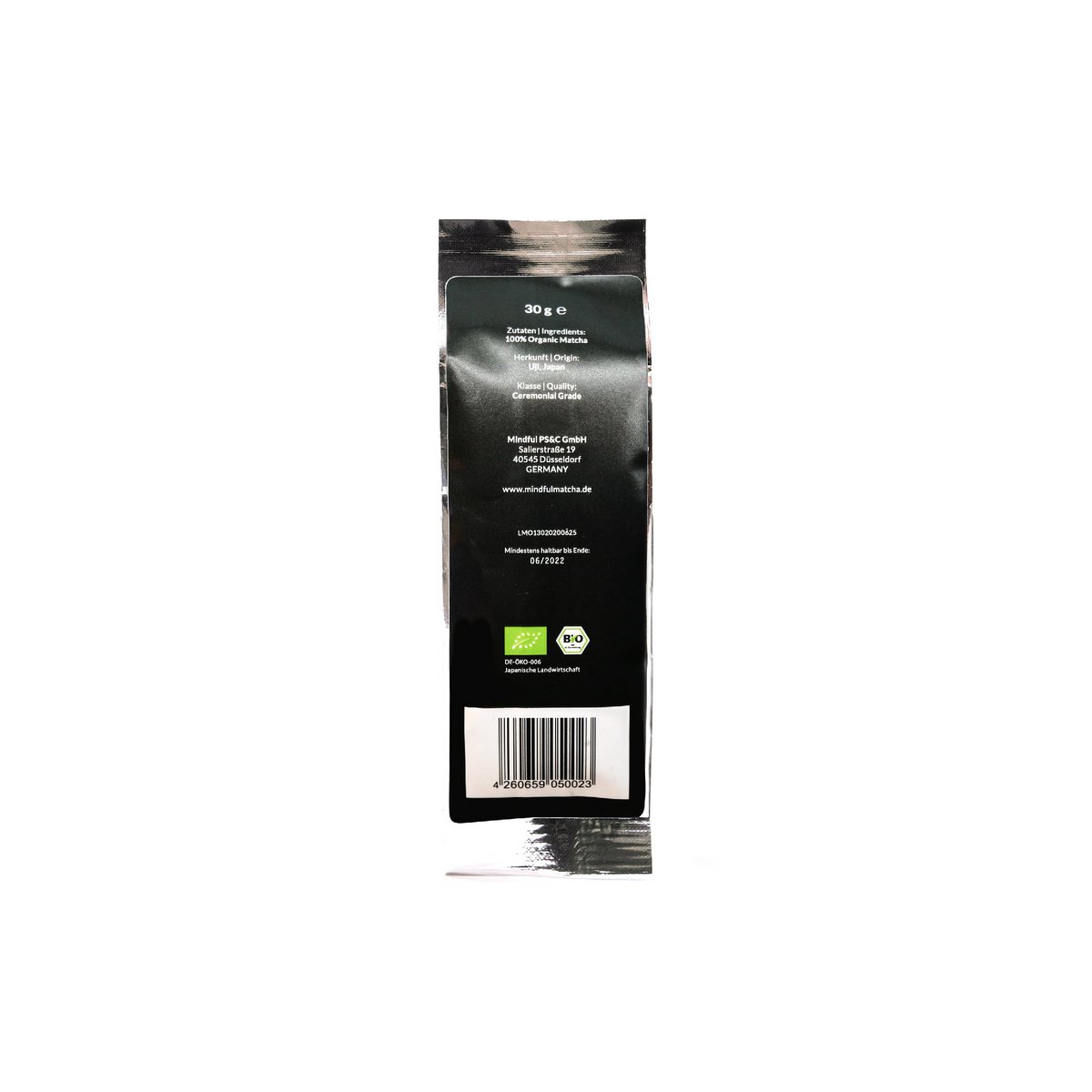 Mindful Matcha navulverpakking - bio - 30g (€ 115 / 100g)