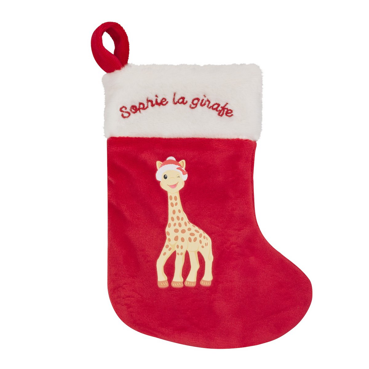 Das erste Weihnachtsset des Giraffenbabys Sophie