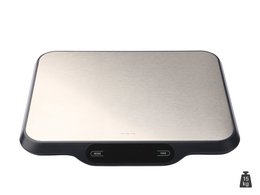 Professional kitchen scales up to 15 kg with stainless steel surface