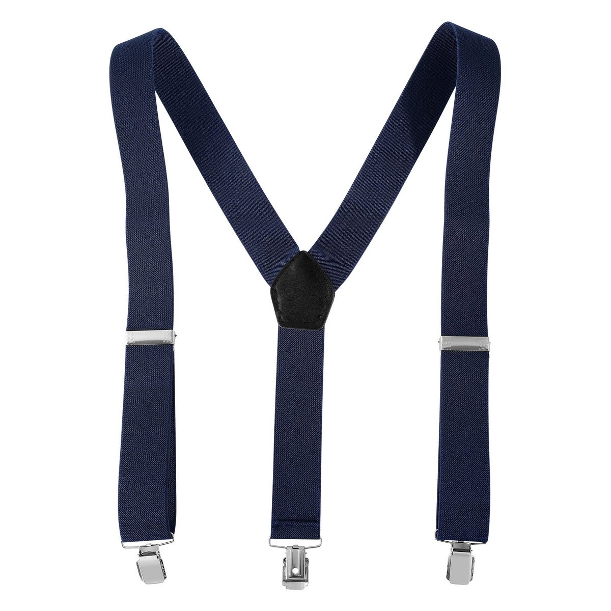 Suspenders total length 95 cm, dark blue