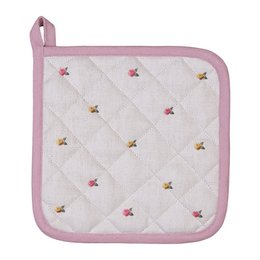 Potholder 20x20 cm Beige Cotton