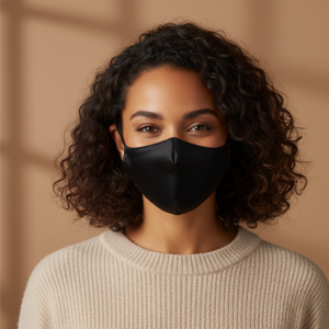 YOSMO Gesichtsmaske aus 100 % Maulbeerseide – Anti-Maskne & hautfreundlich – 19 Momme