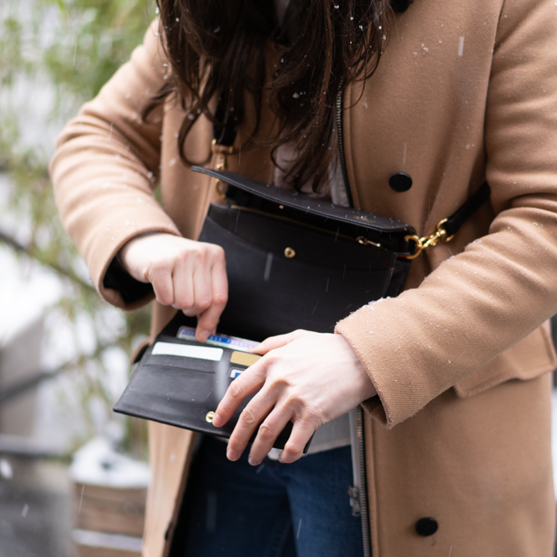 Luz Wallet Pouch - Kaffe