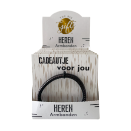 Woven bracelet with a simple, elegant design. Made of durable materials in a neutral color that can be worn casually or dressed up.