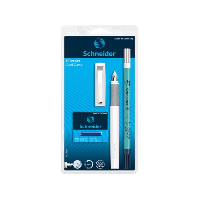 Vulpen Schneider Ceod Classic conjunto blanco en blister