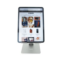 Tabletholder Foldbar Alu Sølv