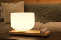 ZENLUMEN med 8'' + 10'' syngeskål - Bordlampen til afslapning og fokus