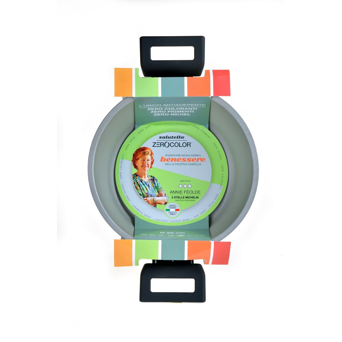 Salutella Zero Color Casserole 2 handles