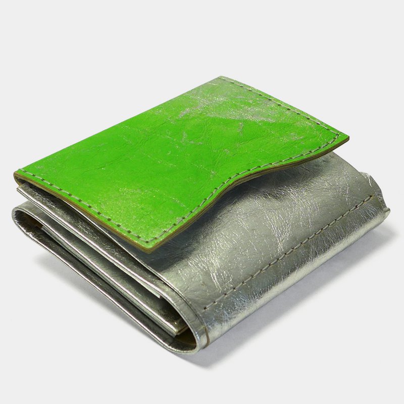 Minimal tegnebog Silver Grass - Trendy Paper Sports Blind til den urbane livsstil