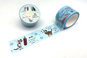 Afplakband voor katten / Washi-tape