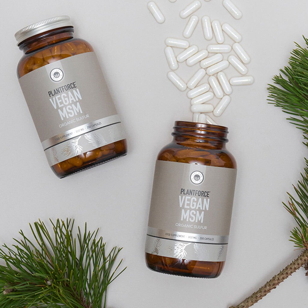 Plantforce - Vegan MSM - 200 capsules