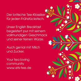 ETS - English Breakfast, BIO Fairtrade, Loser Tee, 100g Dose