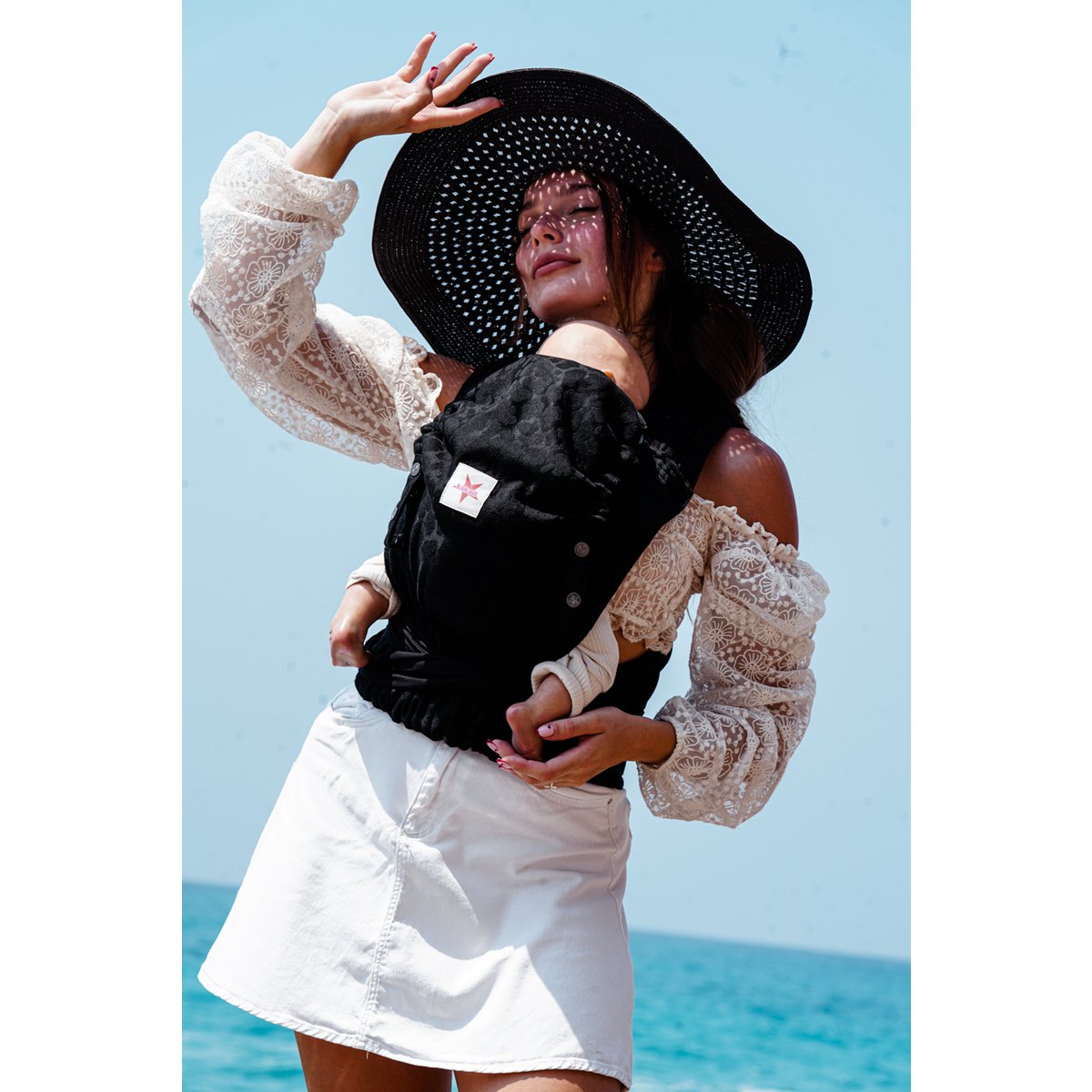 Babytrage TaiTai Safari Black Beauty