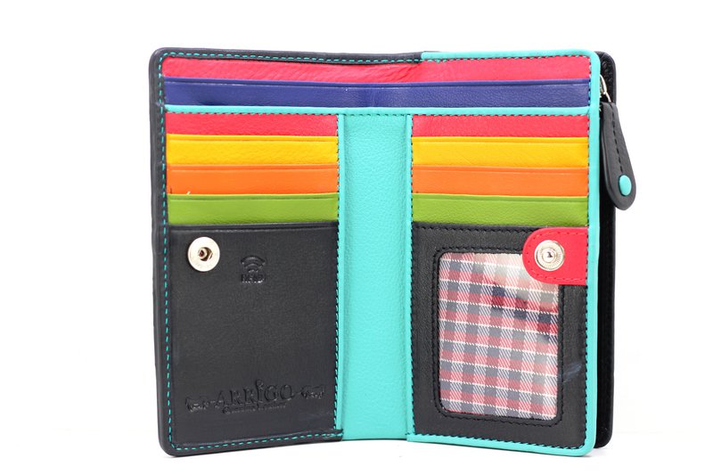 Rainbow Collection – Læderpunge til kvinder | ARRIGO