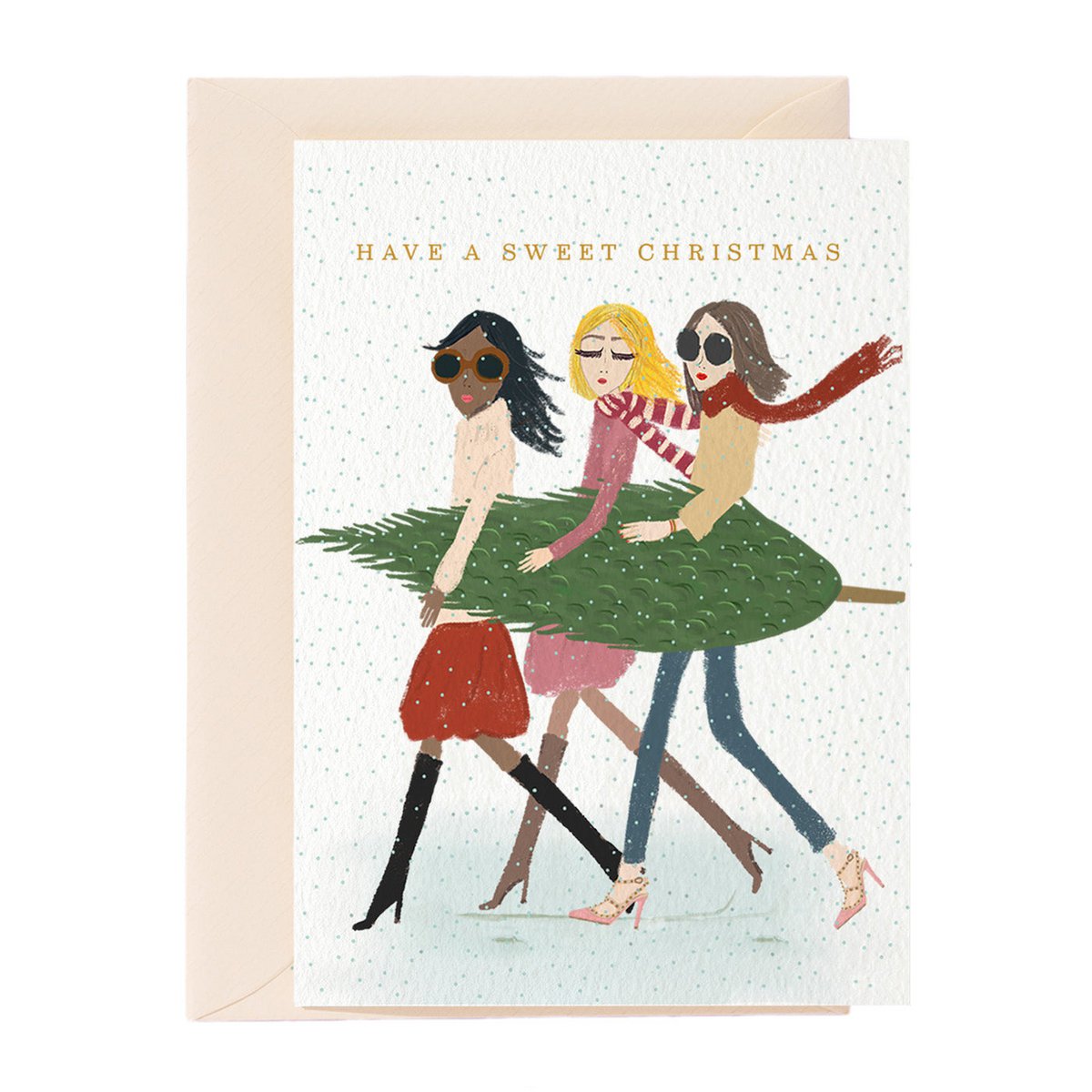 Dulce Navidad Tarjetas de felicitación