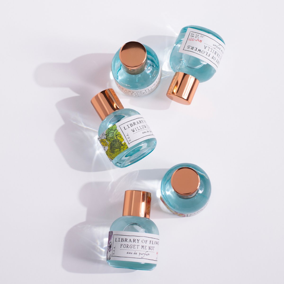 Biblioteca de flores No me olvides Little Luxe Parfum