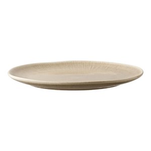 Viola Dinner plate, ceramic, beige, ø27 cm, set of 4