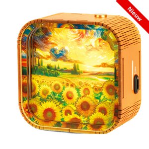 Construction kit Night Light Sunflowers - wood