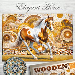 Rätsel - elegantes Pferd