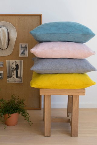 Herdis Pillow-Cover Grey