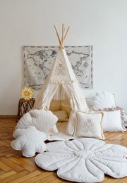 Cotton world map for children "Civilisational achievements"