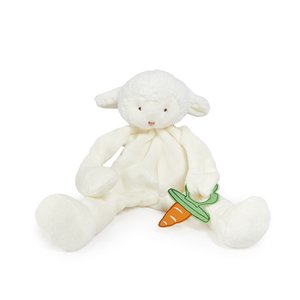 Bunnies By The Bay Kuscheltuch mit Schnullerhalter Lamm