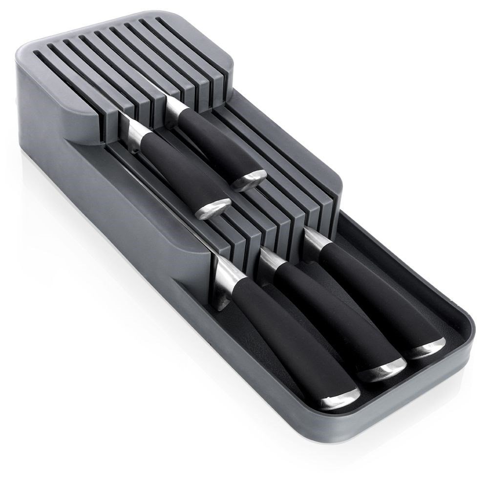Knife organizer plastic 39x14.5x7.5cm