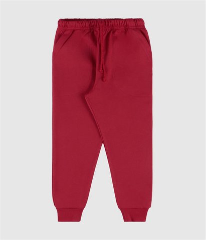 Basic broek met verstelbare tailleband met trekkoord