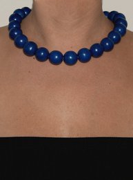 Posie Bold Necklace | Blue