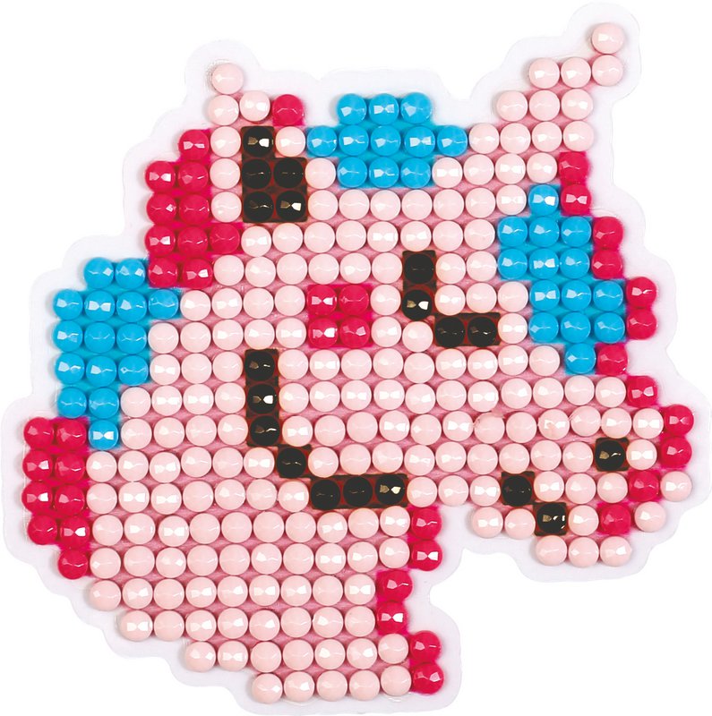KIT DIAMOND MOSAIK – AUFKLEBER EINHORN