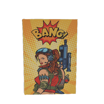 Comics Bang Fake-Buchbox aus MDF
