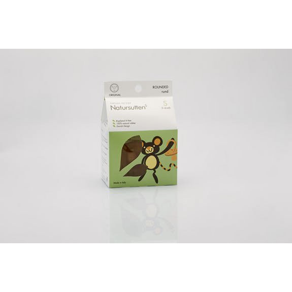 Ciuccio Natursutten Tondo - ciliegia S