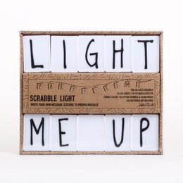 SCRABBLE LIGHT GARLAND HF