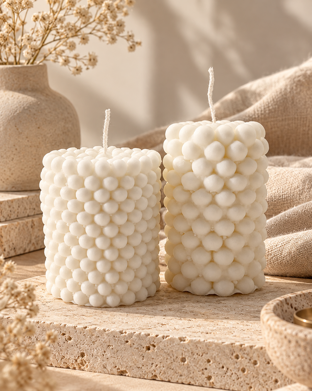 Bubbles M & L kaarsenset | koolzaadwas