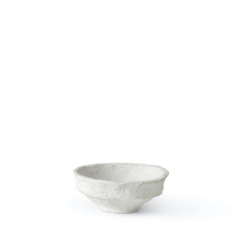 SUSTAIN Sculpturale schaal, klein wit