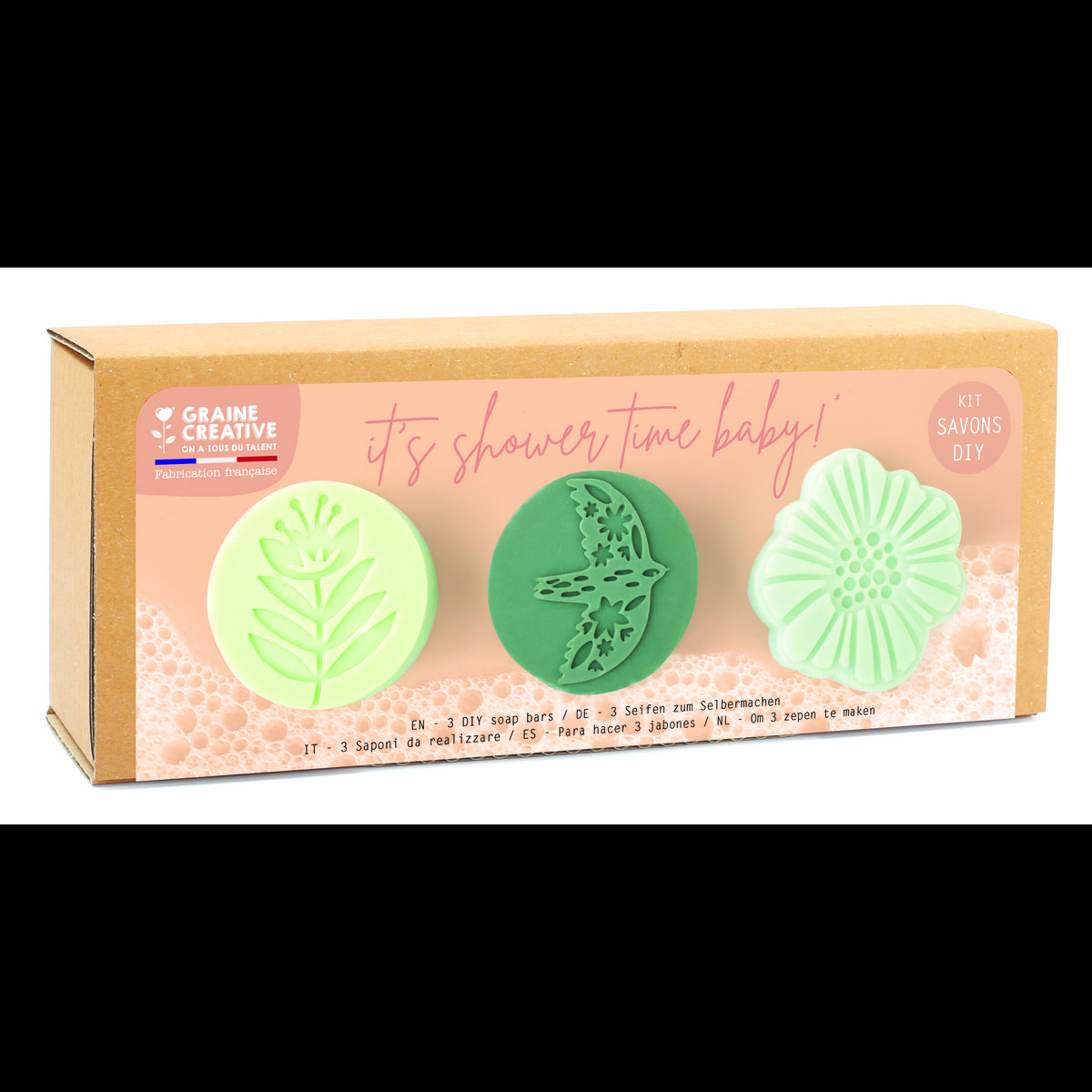 KIT SAVON SHOWER TIME NATURE 250 x 90 x 58 mm