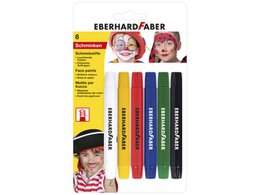 Make-up-Marker EFA drehbares Set 6 Farben auf Blisterkarte